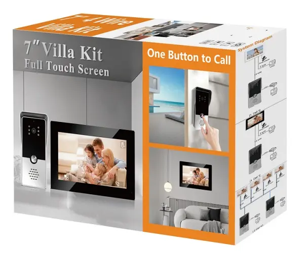 7inch Villa Kit Full Touch Screen